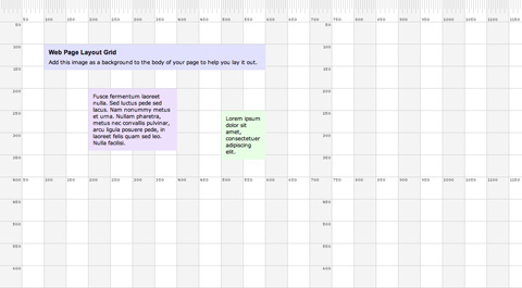 Web Design Layout Grid