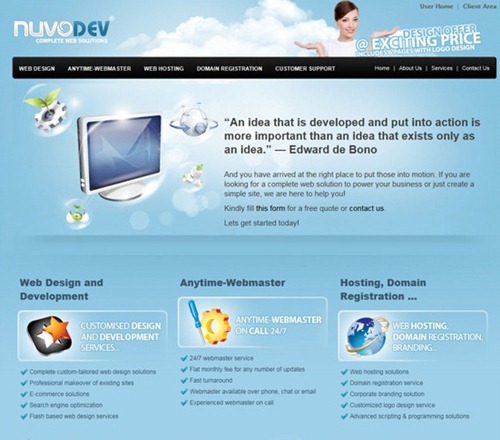 Web Design Portfolio Websites