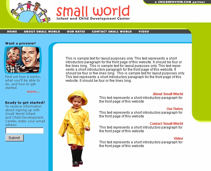 Web Design Templates In Photoshop