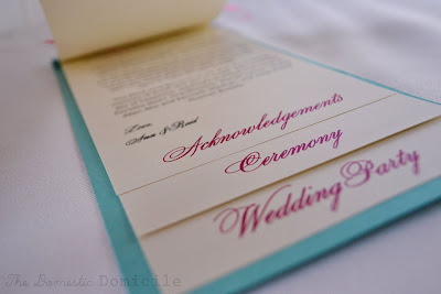 Wedding Ceremony Program Template Free