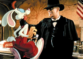 Who Framed Roger Rabbit Baby Herman Middle Finger