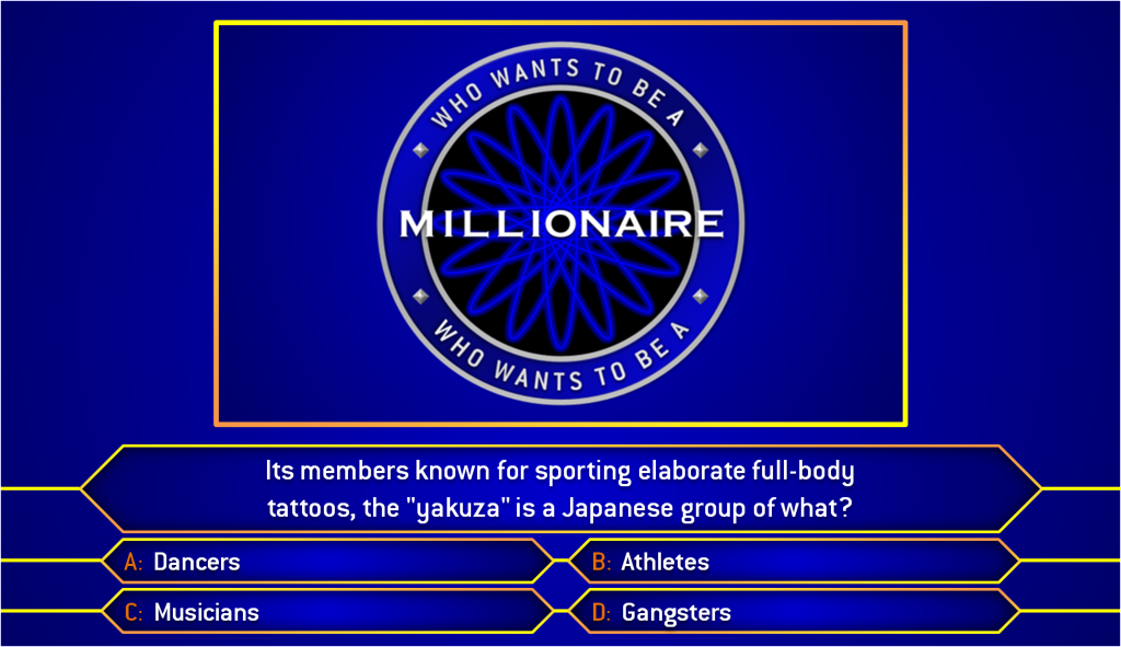 Who Wants To Be A Millionaire Background Powerpoint