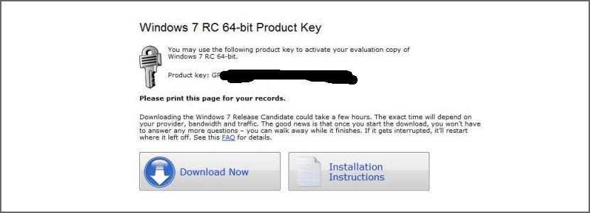 Windows 7 Ultimate Activation Key