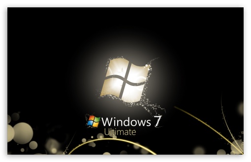 Windows 7 Wallpaper Black