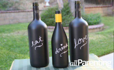 Wine Bottle Crafts Diy