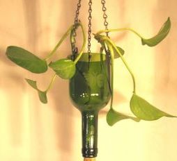 Wine Bottle Crafts With Candles Bottom Cut Off