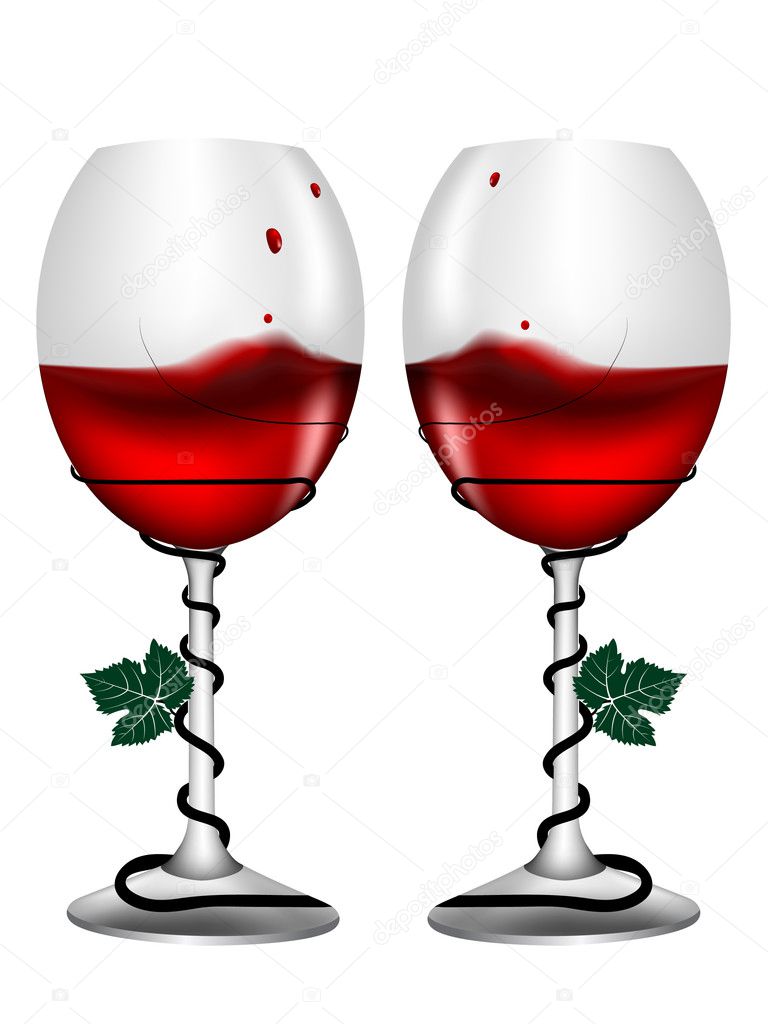 Wine Glass Vector