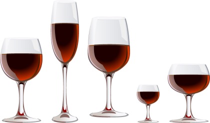 Wine Glass Vector