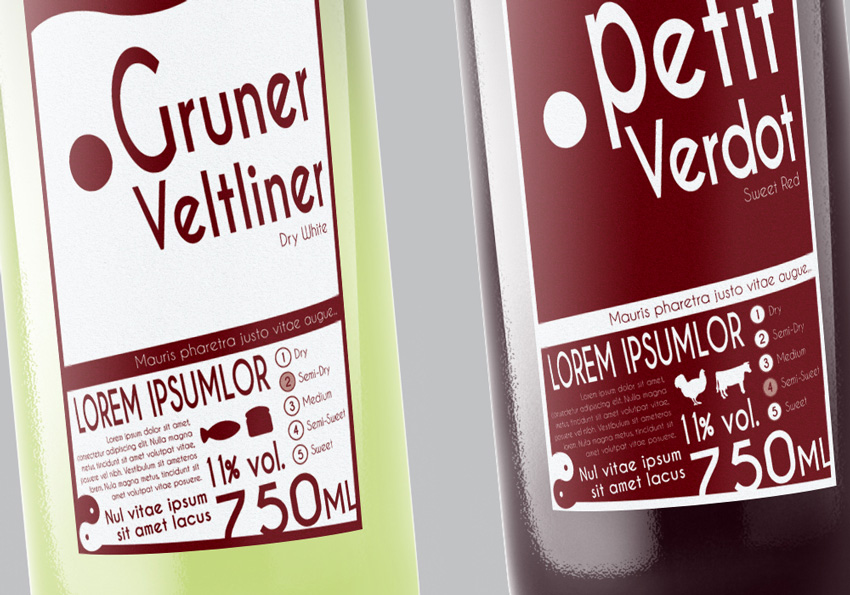 Wine Labels Template