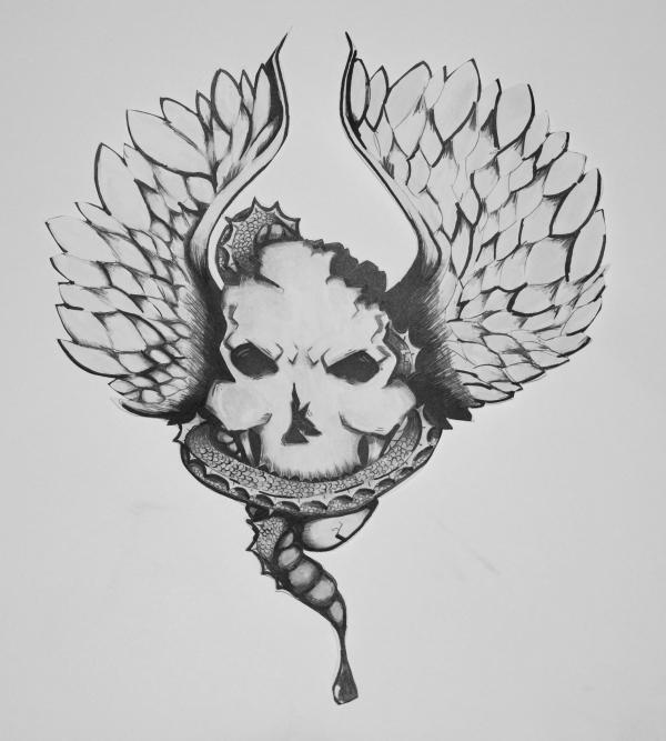 Wings Drawing Hd