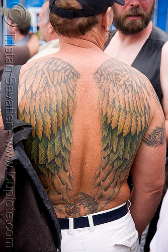 Wings Tattoo Designs For Men