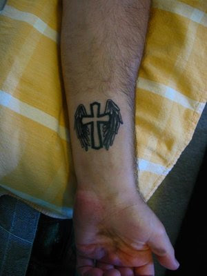 Wings Tattoo On Arm