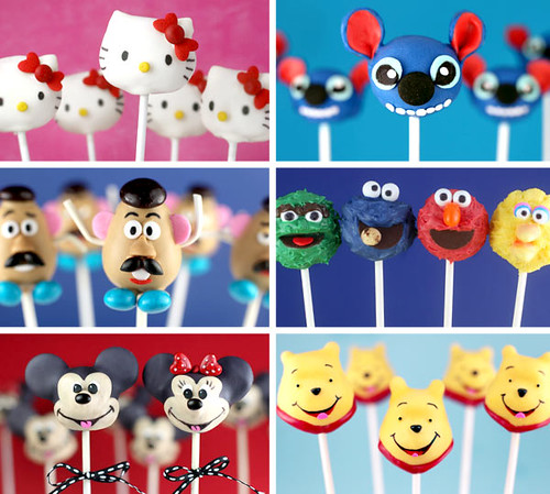 Winnie The Pooh Cake Pops