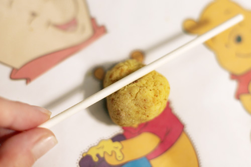 Winnie The Pooh Cake Pops