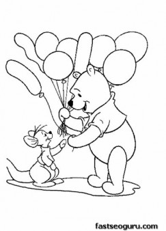 Winnie The Pooh Characters Drawings