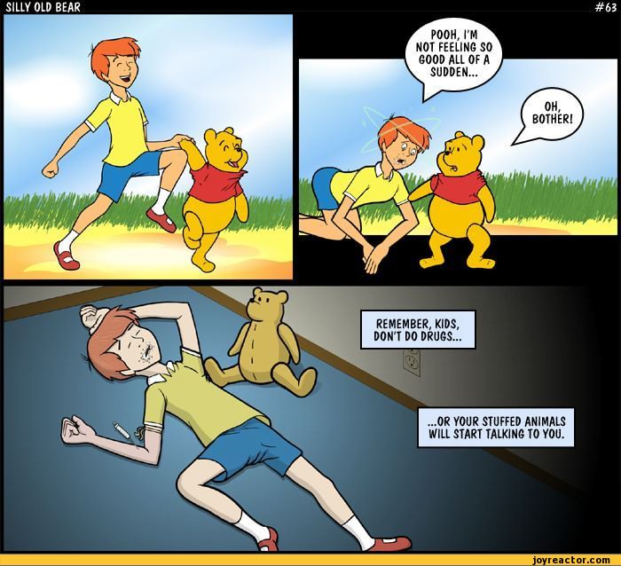 Winnie The Pooh Characters Drugs