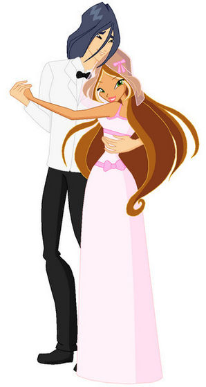 Winx Club Flora And Helia Kiss