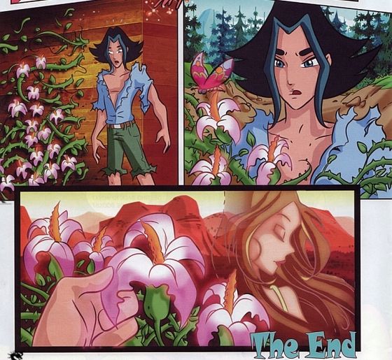 Winx Club Flora And Helia Kiss