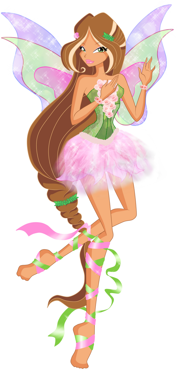 Winx Club Sirenix Flora
