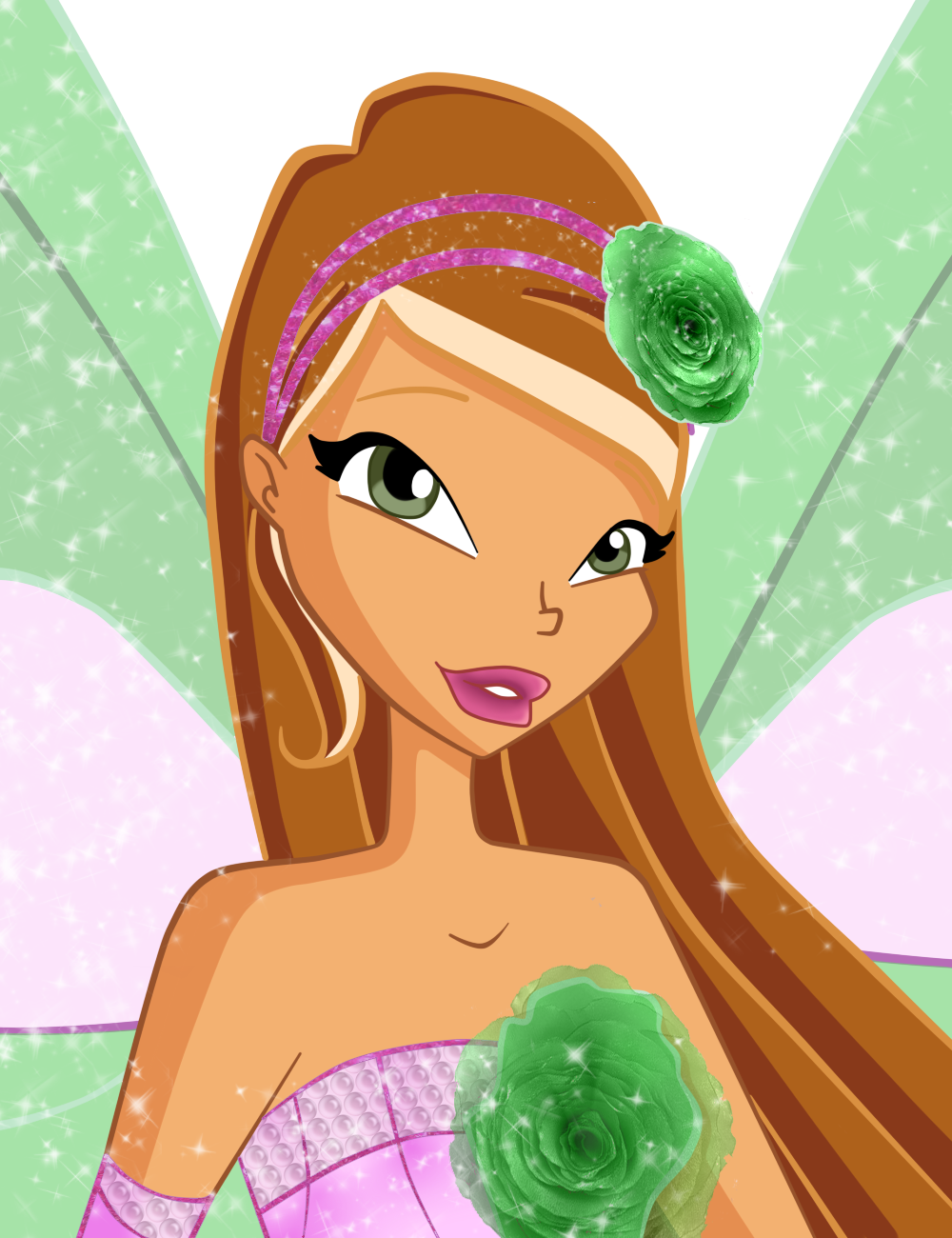 Winx Club Sirenix Flora