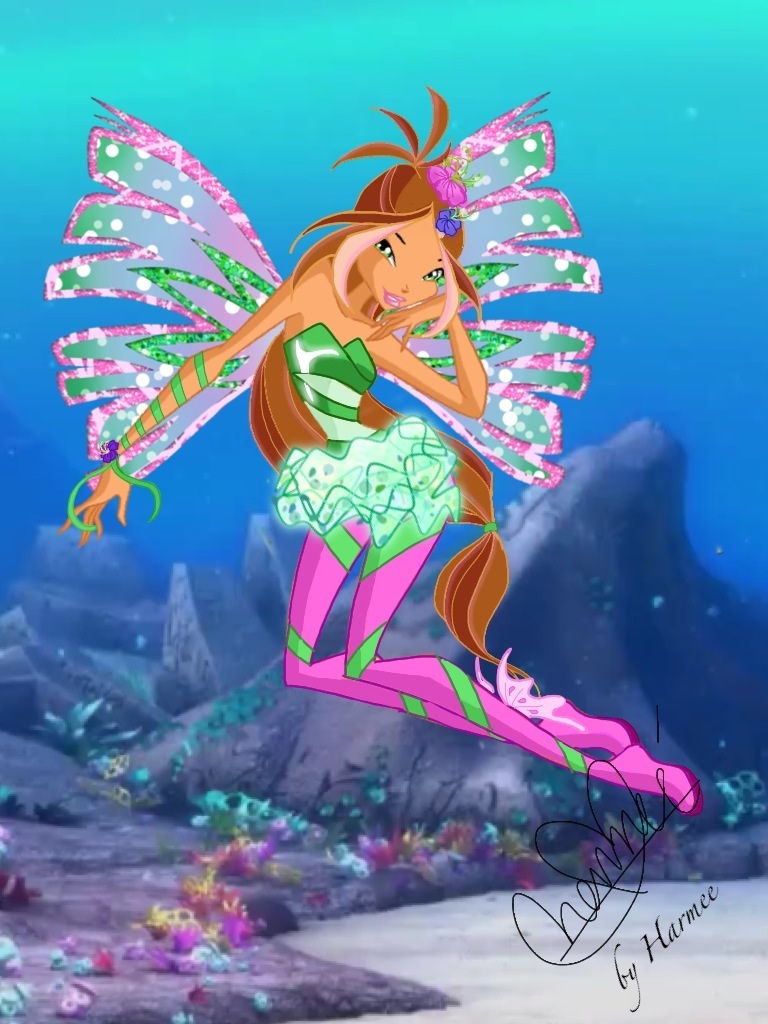 Winx Club Sirenix Flora