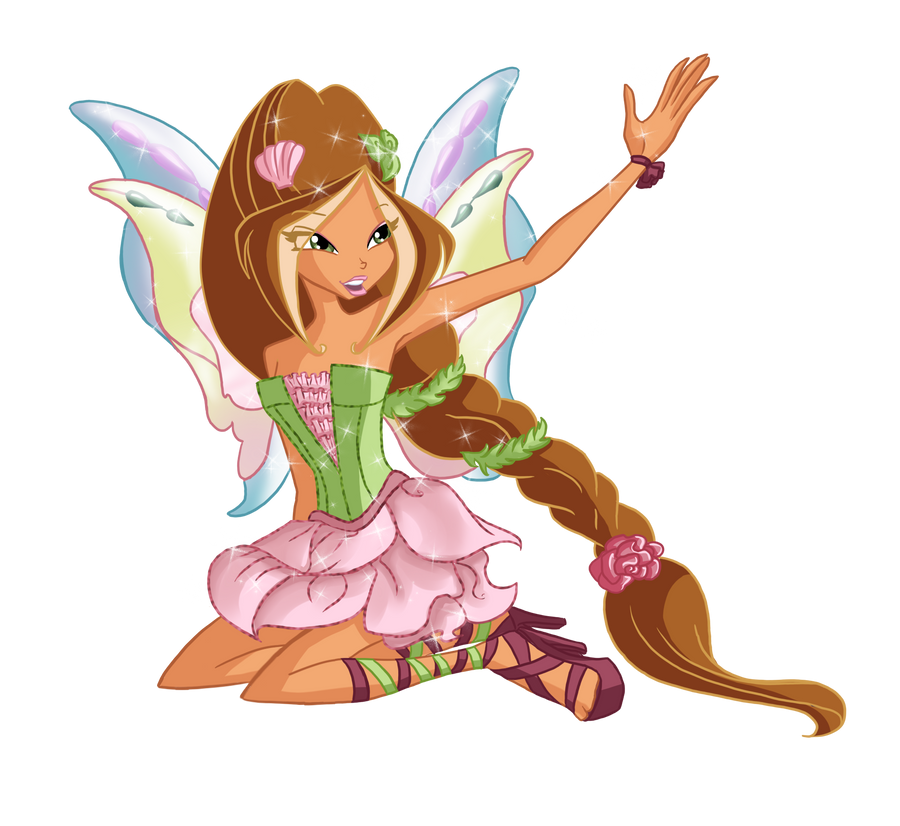 Winx Club Sirenix Flora