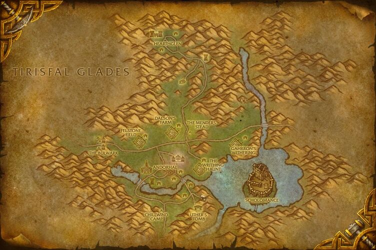 World Of Warcraft Map Eastern Kingdoms