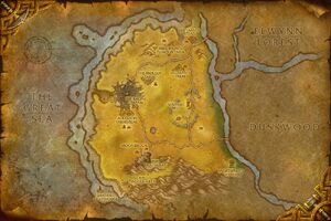 World Of Warcraft Map Eastern Kingdoms