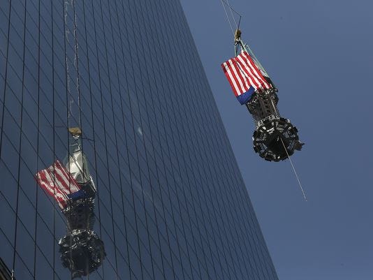 World Trade Center Spire Pics