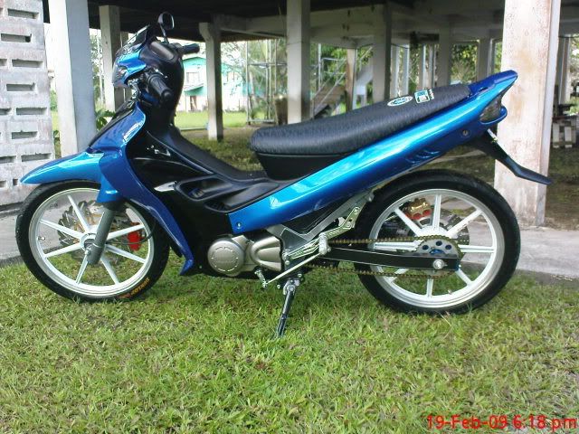 Yamaha 125zr Biru